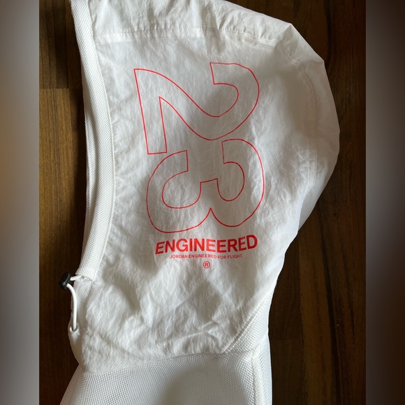 COPY - Men's Engineered 23 Nike Mesh Hoodie - Picture 6 of 6